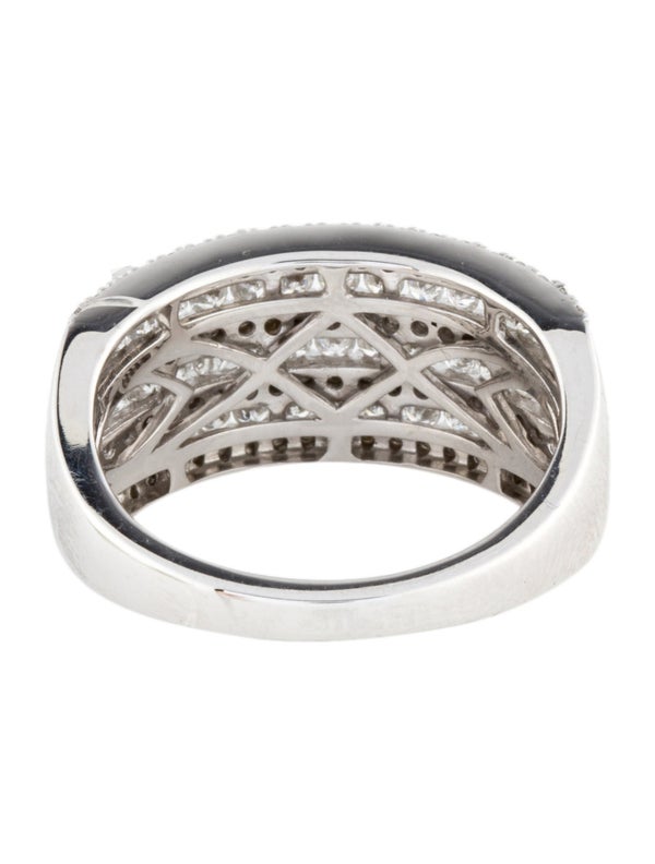 Marchesa 10K 1.00ctw Diamond Wide Band