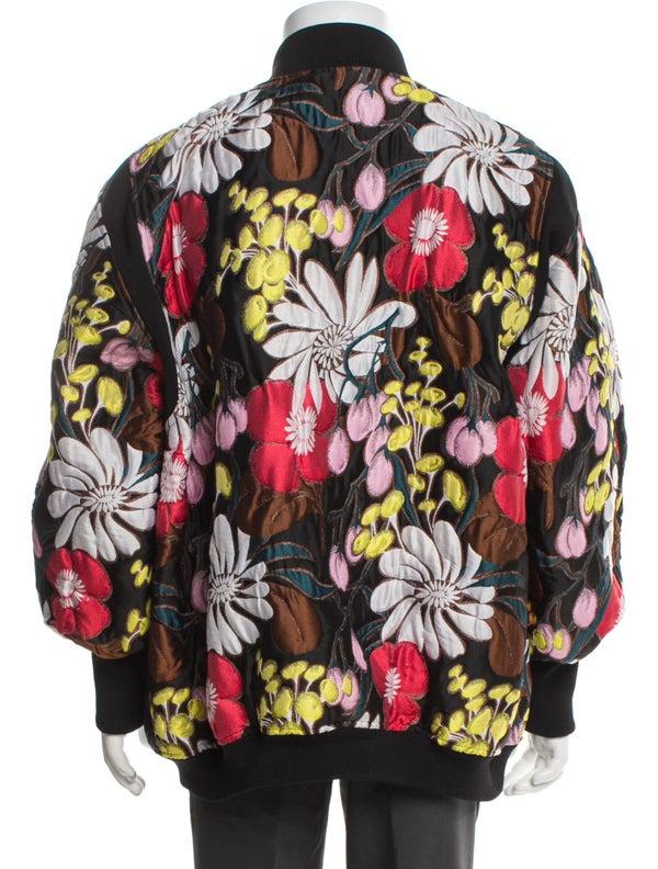 Marni Floral Print Bomber Jacket