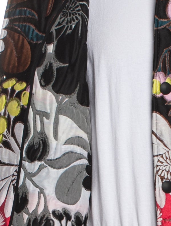 Marni Floral Print Bomber Jacket