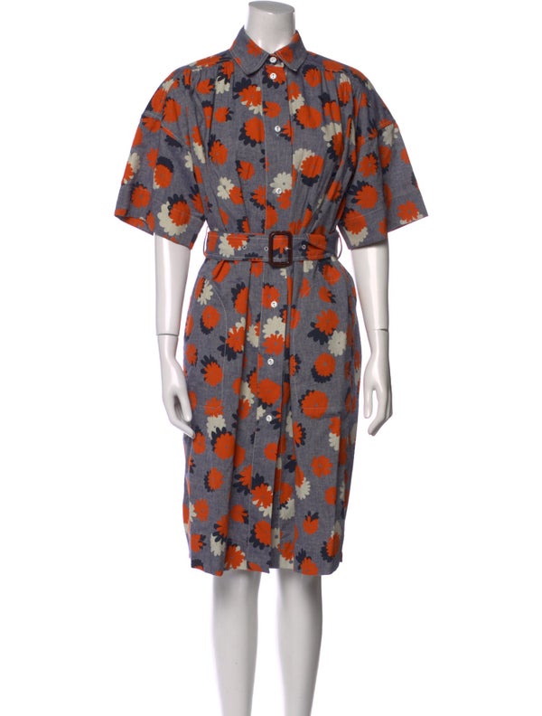 Marni Printed Knee-Length Dress