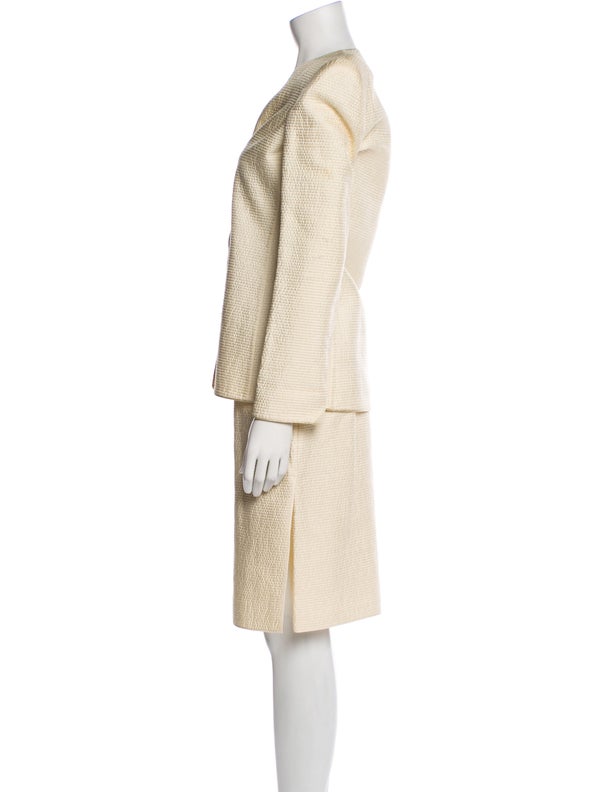 Mary McFadden Vintage 1980's Skirt Suit