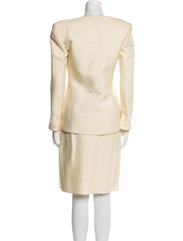 Mary McFadden Vintage 1980's Skirt Suit