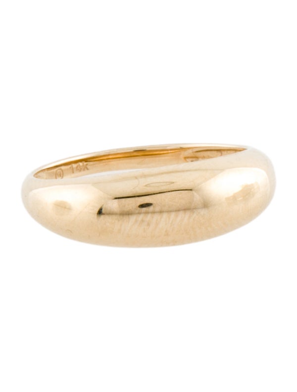 Mejuri 14K Thin Dôme Ring