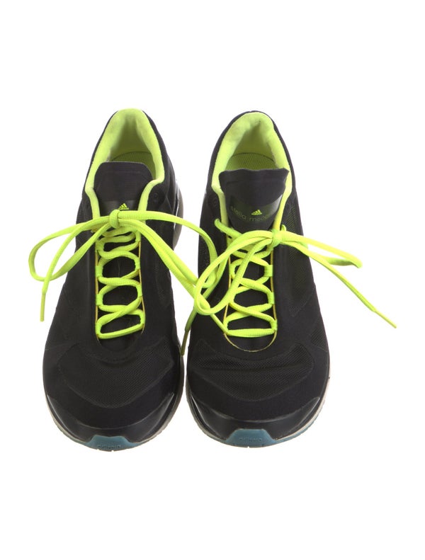 Stella McCartney For Adidas Mesh Printed Athletic Sneakers