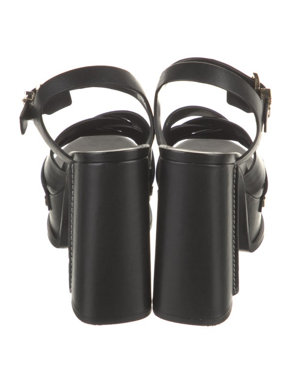 Michael Kors Leather Slingback Sandals