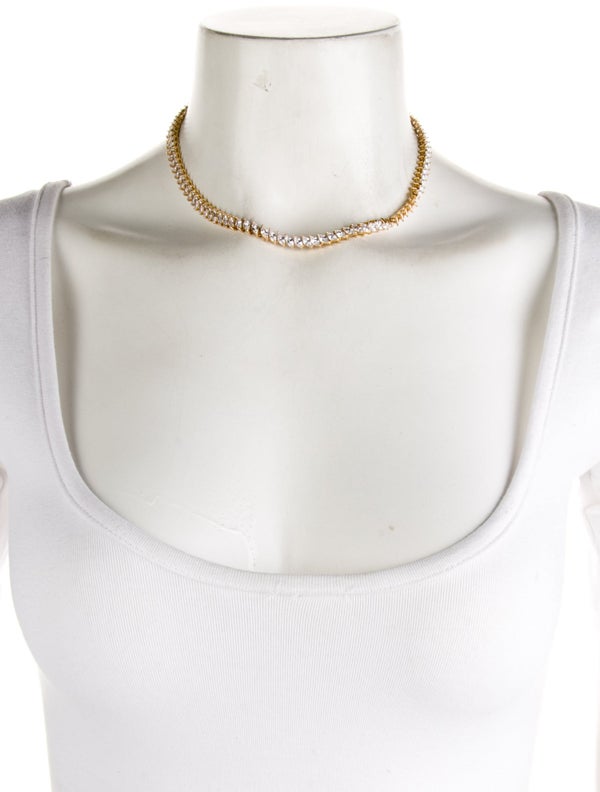 Mignonne Gavigan Crystal Choker Necklace