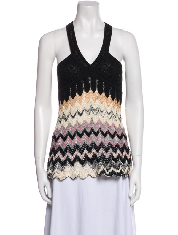 Missoni Printed V-Neck Sweater