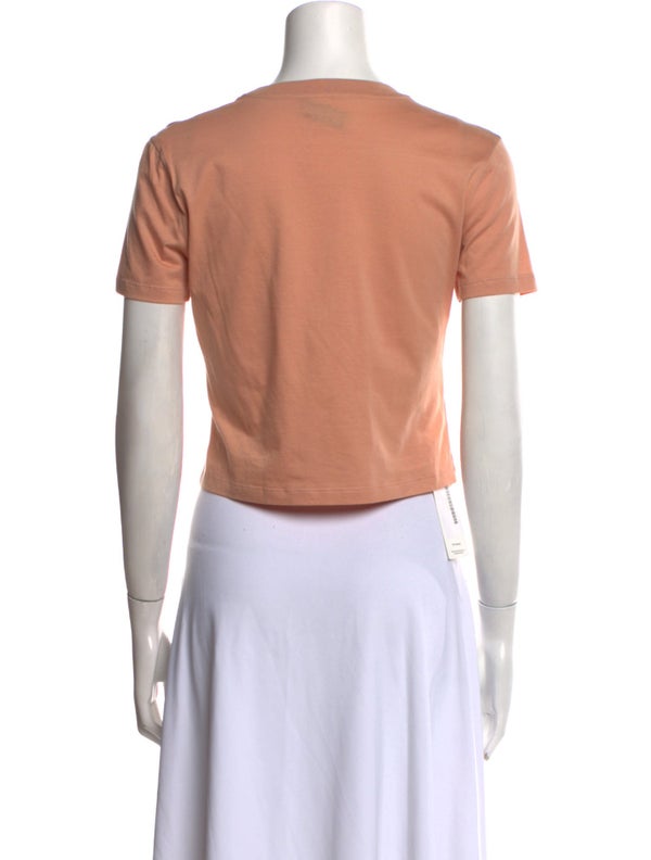 Miu Miu 2023 Crew Neck Crop Top