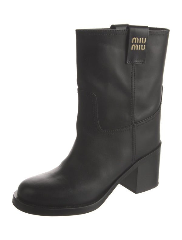 Miu Miu Leather Boots