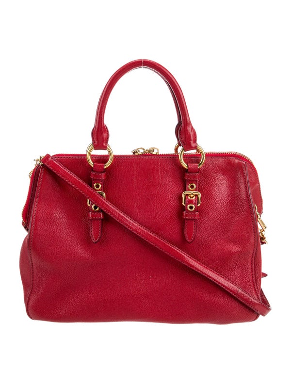 Miu Miu Leather Shoulder Bag