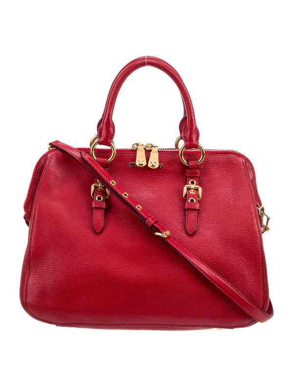 Miu Miu Leather Shoulder Bag