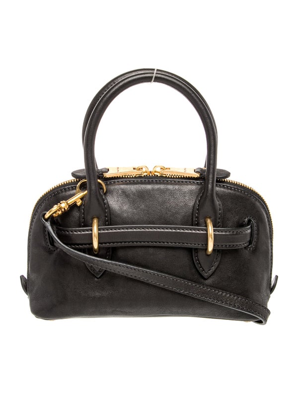 Miu Miu Leather Top Handle Bag
