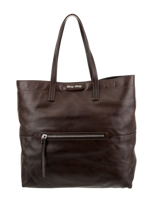 Miu Miu Leather Tote