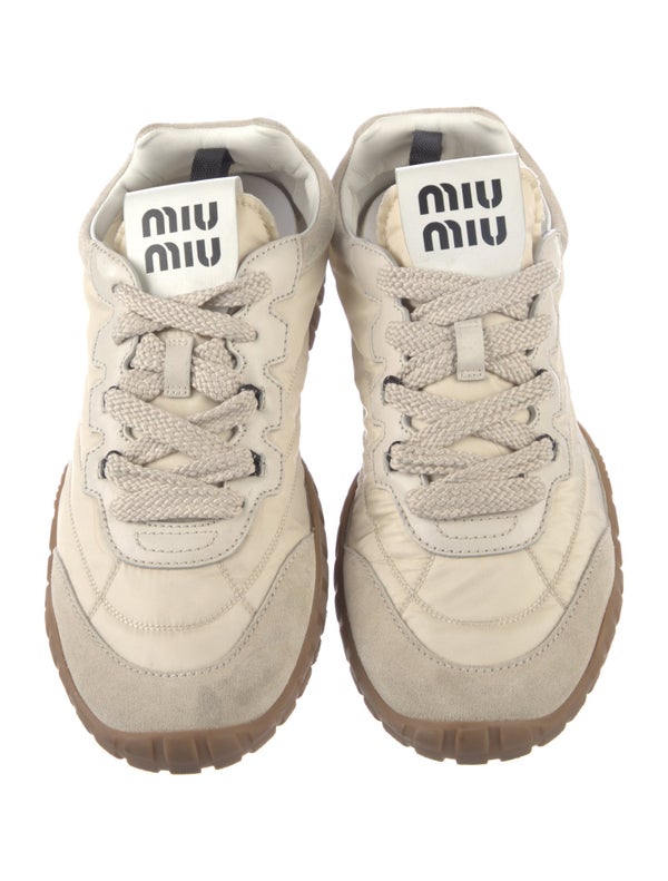 Miu Miu Nylon Sneakers