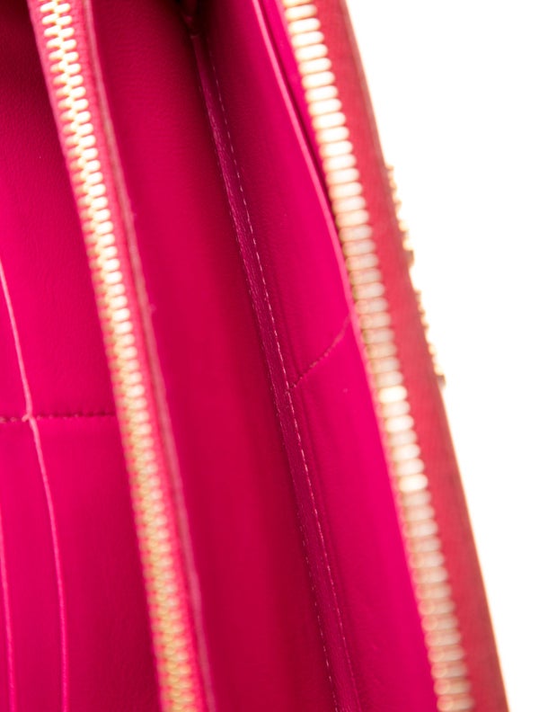 Miu Miu Patent Leather Continental Wallet