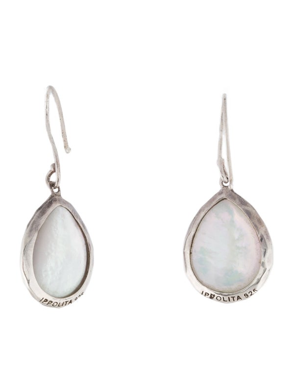 Ippolita Mother Of Pearl & Quartz Doublet Teardrop Earrings