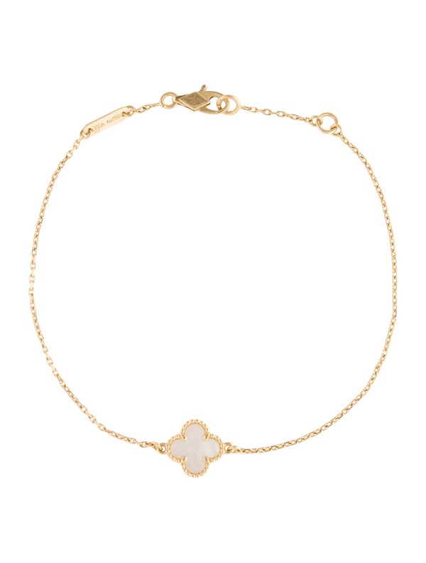Van Cleef & Arpels Mother of Pearl Sweet Alhambra Bracelet