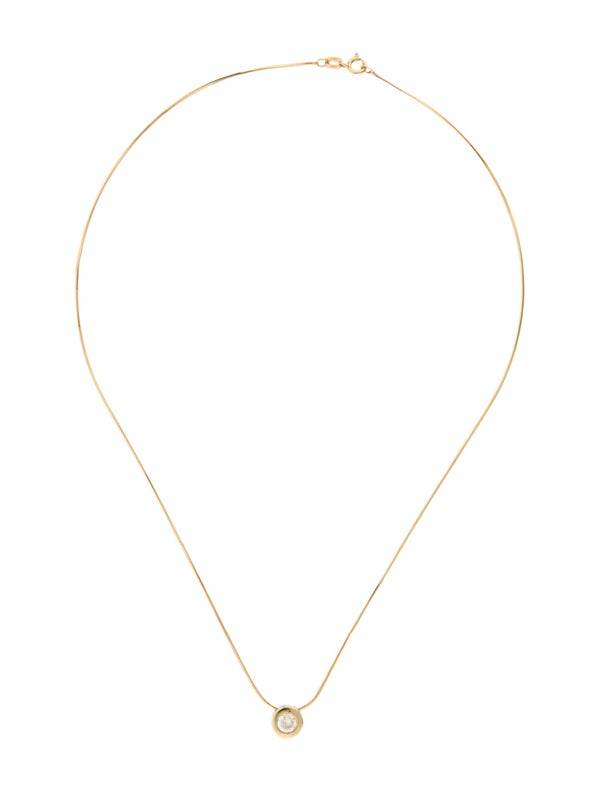 Necklace 14K Diamond Pendant Necklace