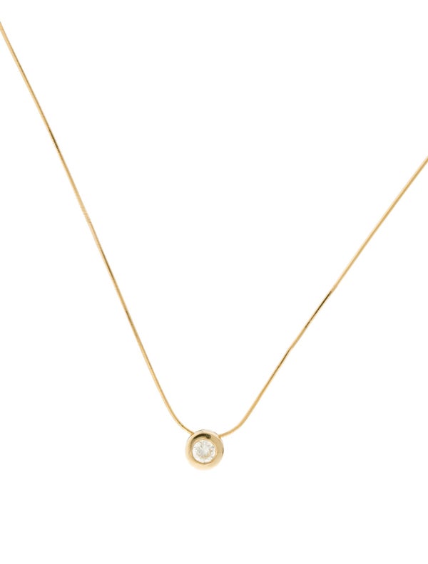 Necklace 14K Diamond Pendant Necklace
