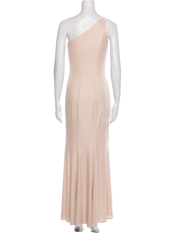 Nouvelle Amsale One-Shoulder Long Dress