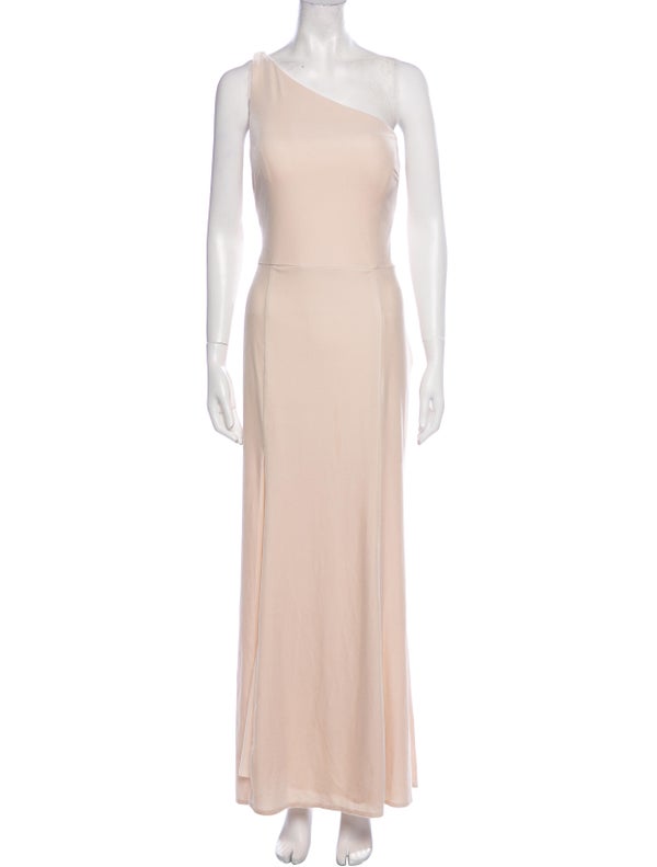 Nouvelle Amsale One-Shoulder Long Dress