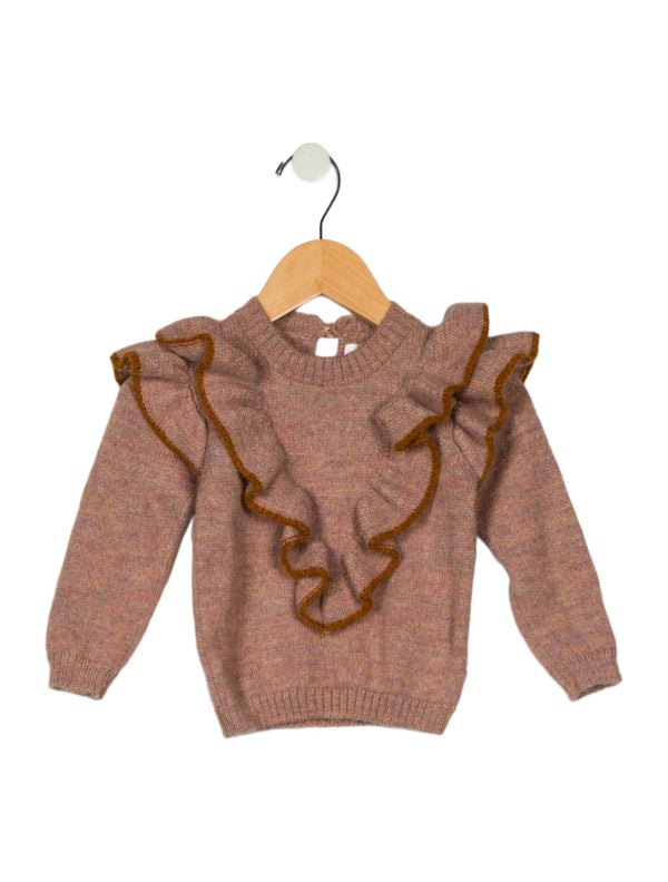 Oeuf Girls' Knitted Sweater