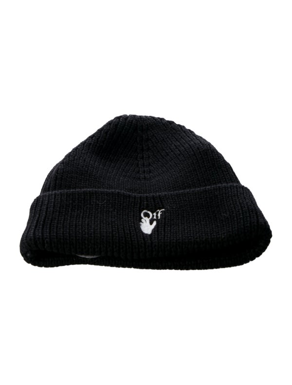 Off-White Hand Off Wool Beanie w/Tags