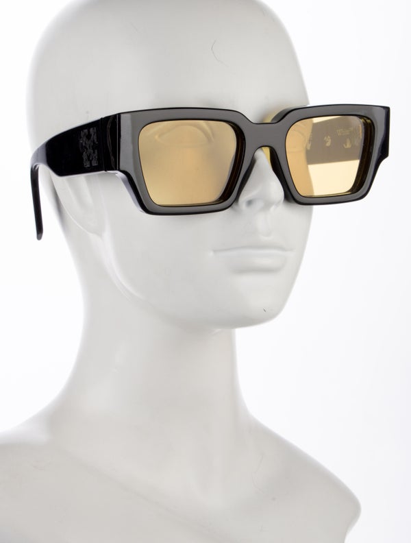 Off-White Square Tinted Sunglasses