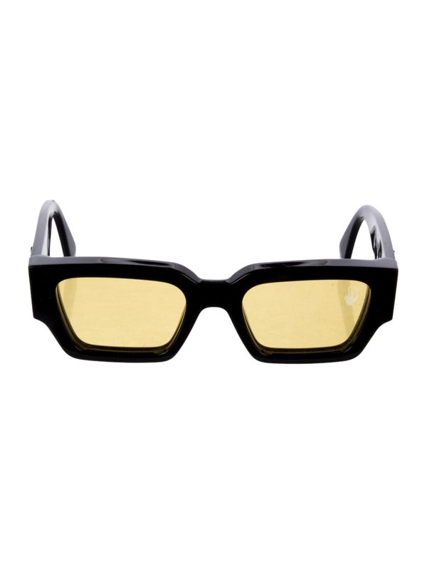 Off-White Square Tinted Sunglasses