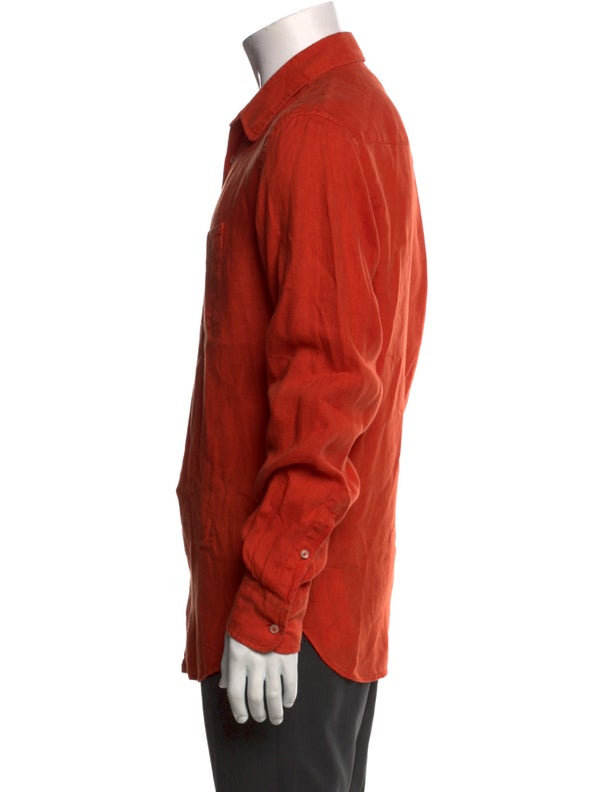 Officine Generale Linen Long Sleeve Shirt W/ Tags