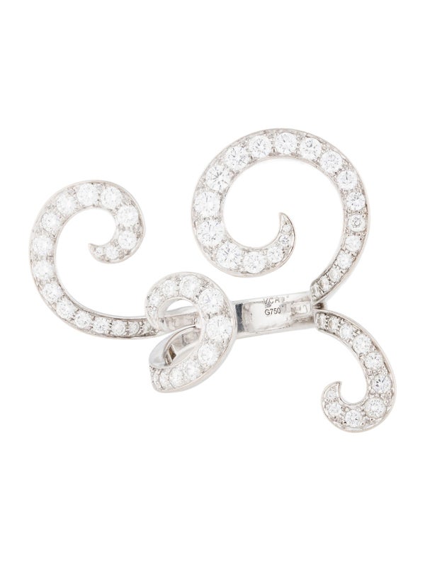 Van Cleef & Arpels Oiseaux De Paradis Between The Finger Ring