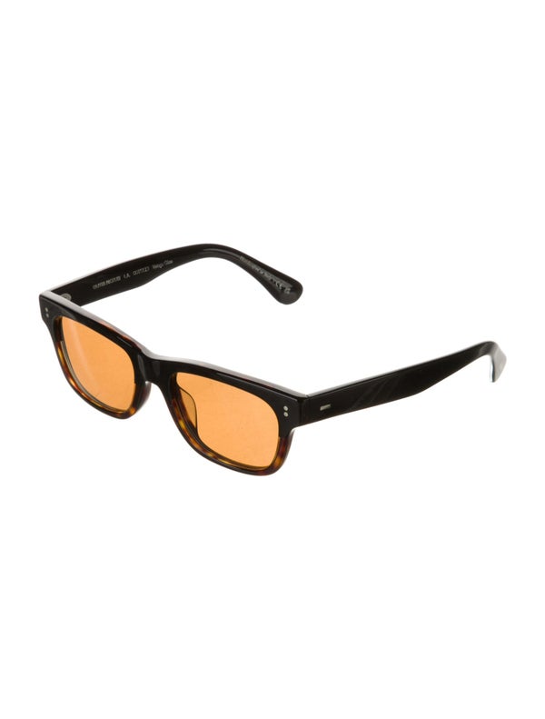Oliver Peoples Square Tinted Sunglasses