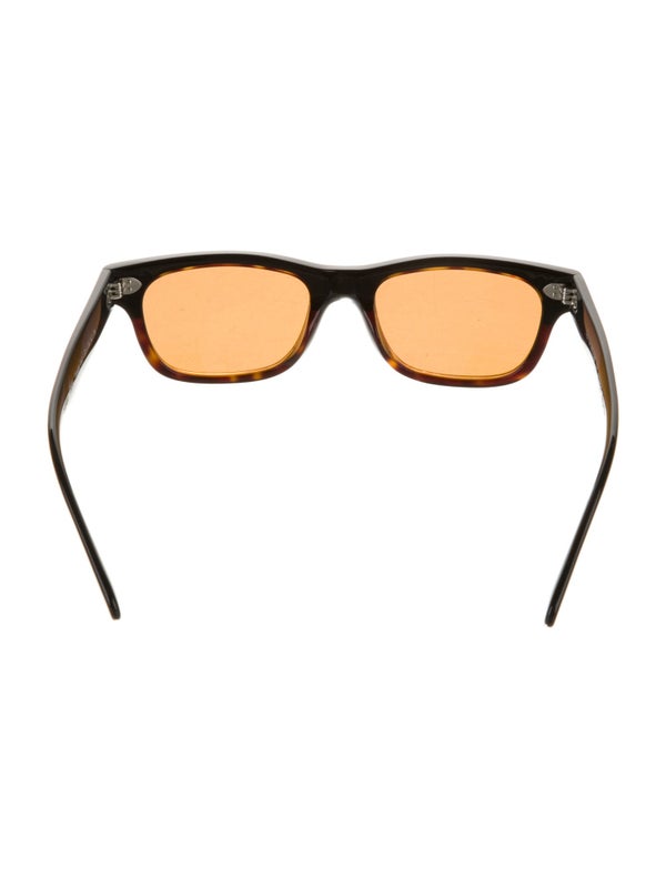 Oliver Peoples Square Tinted Sunglasses