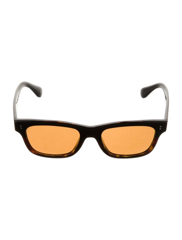Oliver Peoples Square Tinted Sunglasses