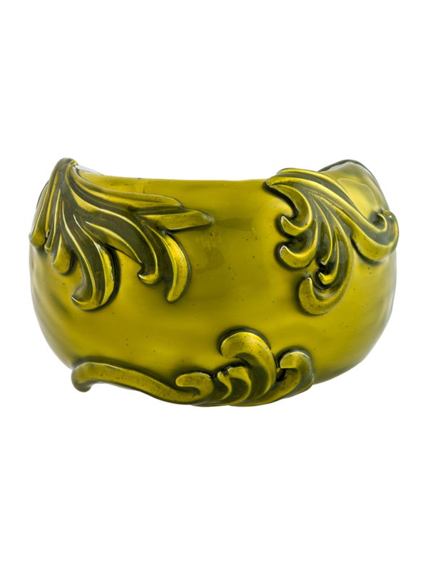 Oscar de la Renta Resin Cuff Bracelet