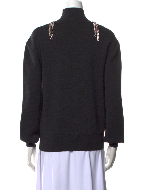 Paco Rabanne Wool Turtleneck Sweater