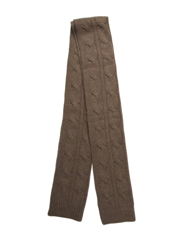 Paul Stuart Cashmere Patterned Scarf