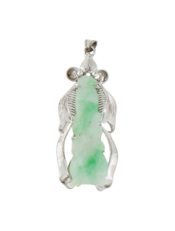 Pendant 14K Jadeite Pendant