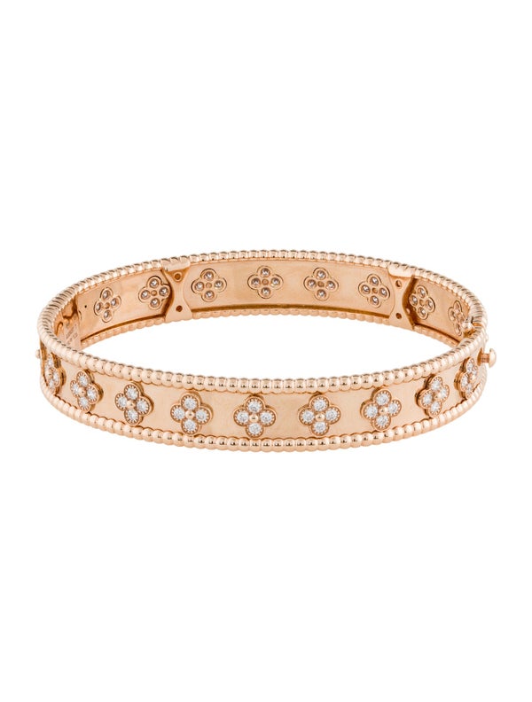 Van Cleef & Arpels Perlée Clovers Bracelet Large Model