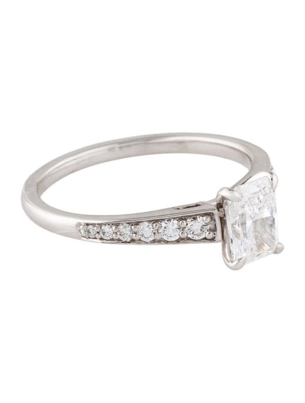 Badgley Mischka Platinum 1.46ct Lab-Grown Diamond Engagement Ring