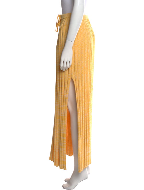 Christopher Esber Pleated Accents Midi Length Skirt