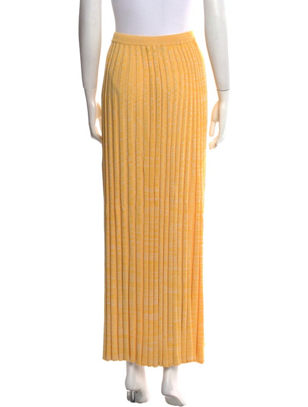 Christopher Esber Pleated Accents Midi Length Skirt