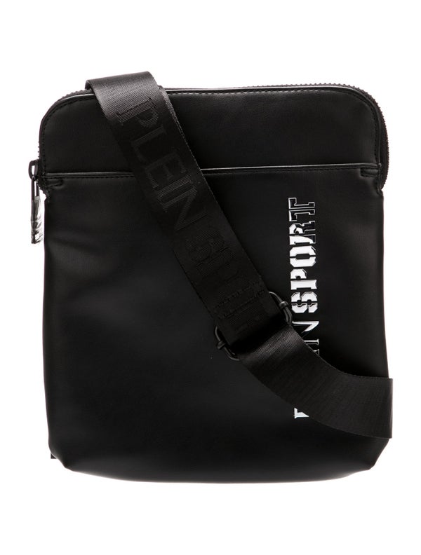 Plein Sport Nylon Messenger Bag w/ Tags