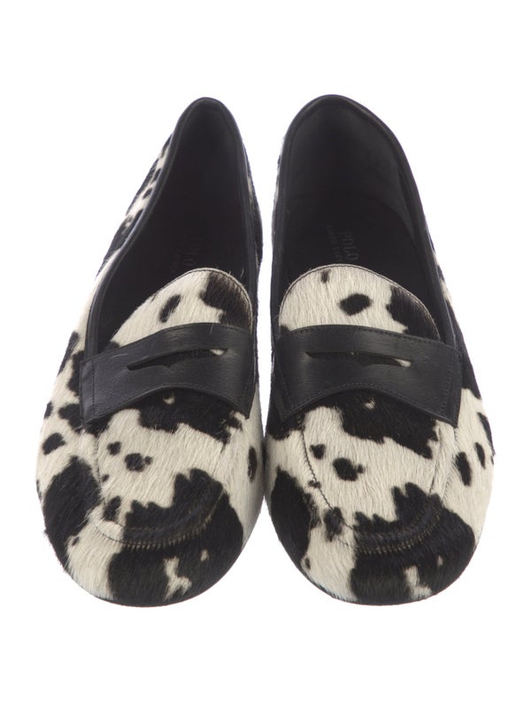 Polo Ralph Lauren Ponyhair Animal Print Loafers