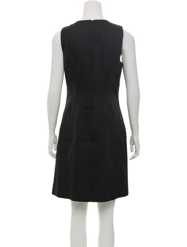 Prabal Gurung Lace-Paneled Satin Dress