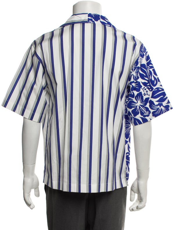 Prada 2021 Printed Dress Shirt W/ Tags