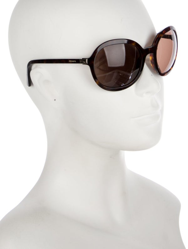 Prada Oversize Tinted Sunglasses