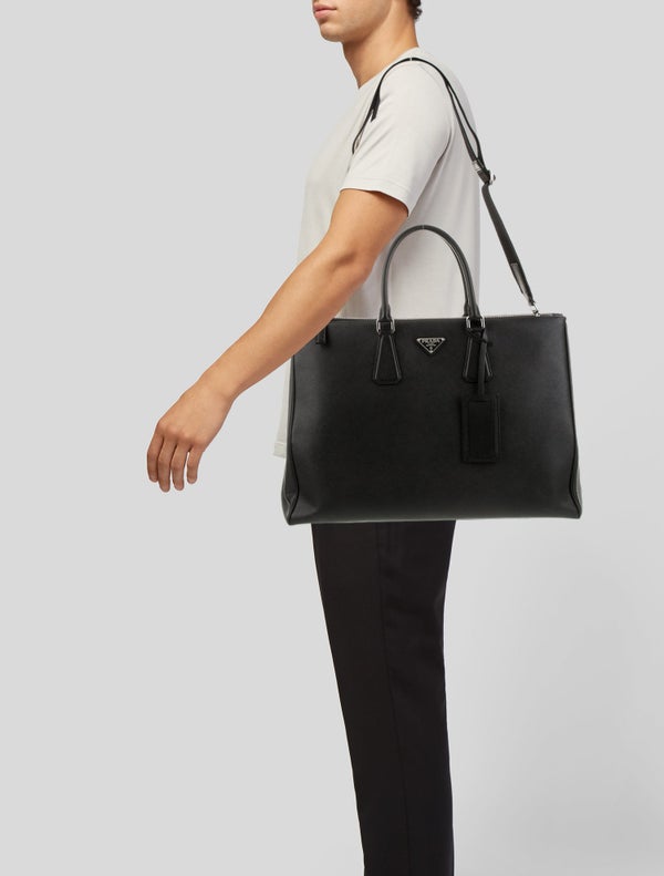 Prada Saffiano Leather Galleria Tote