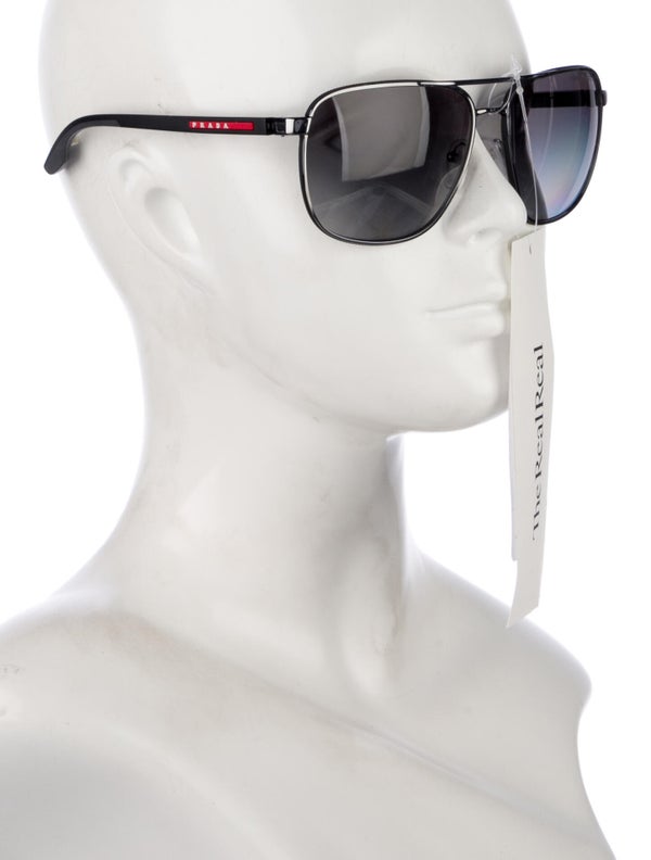 Prada Sport Oversize Tinted Sunglasses