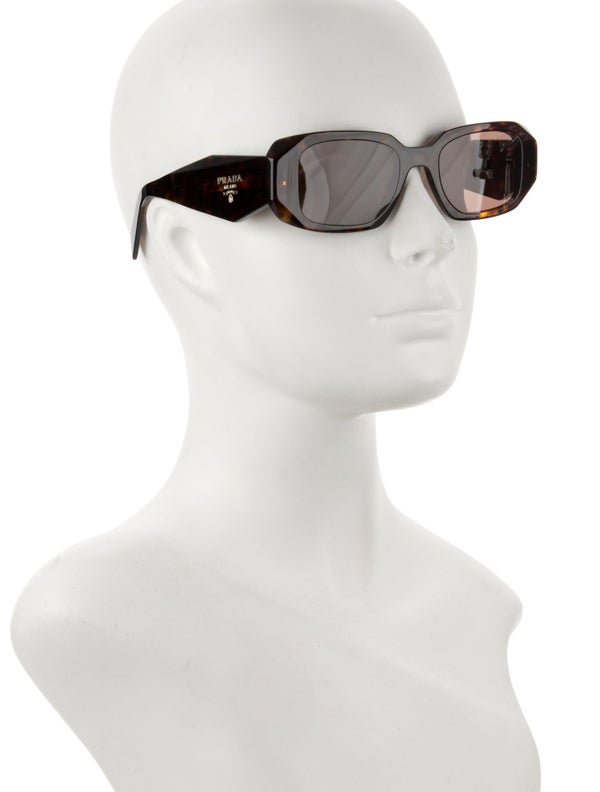 Prada Square Tinted Sunglasses